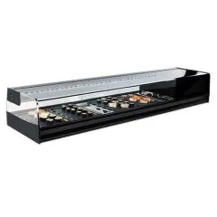 Vitrina sushi cu racitor, 4xGN1/3
