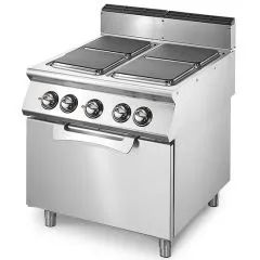 Masina de gatit electrica, 4 plite patrate, cuptor electric static
