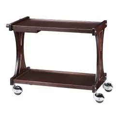 Carucior servire cu 2 niveluri, wenge