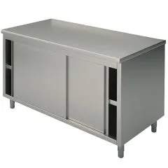 Masa tip dulap, usi glisante, fara rebord, 1500x700 mm