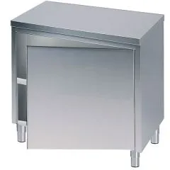 Masa tip dulap, fara rebord, 1 usa batanta, 600x700 mm