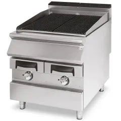 Grill electric cu vapori de apa, 720x640 mm