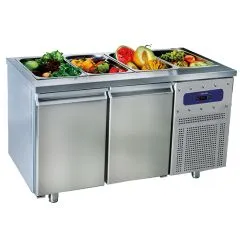 Saladeta cu 2 usi GN1/1, 4xGN1/1