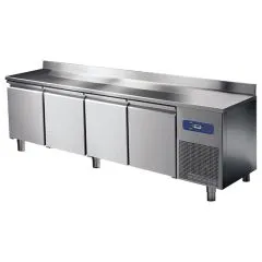 Masa congelare, cu rebord, 4 usi, 550 litri