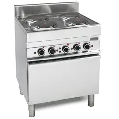 Masina de gatit electrica cu cuptor cu convectie , 4 plite