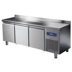 Masa congelare, cu rebord, 3 usi, 400 litri