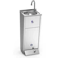 Lavoar pentru spalarea mainilor, cu cos pentru hartie