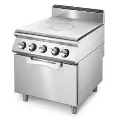 Masina de gatit cu plita unica, cuptor static electric GN2/1