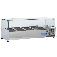Vitrina rece ingrediente, 3xGN1/3
