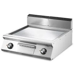 Grill electric cu placa neteda, de banc, 695x610 mm