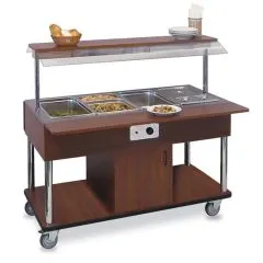 Modul bufet bain-marie, 4xGN1/1