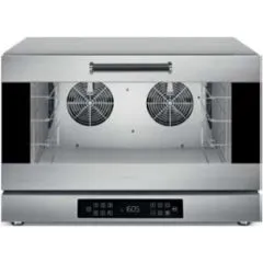 Cuptor profesional Smeg cu convectie si umidificare, capacitate 4 tavi 600x400mm