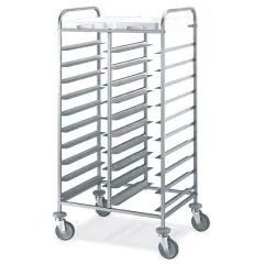 Carucior tavi gastronorm, capacitate 24xGN1/1