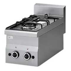 Masina de gatit pe gaz, 2 arzatoare, 6,1 Kw