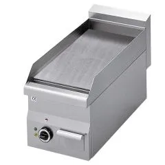 Grill electric cu placa neteda, de banc, 29,5x47 cm