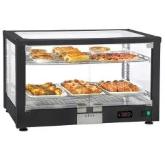 Vitrina calda, de banc, 780x490x480