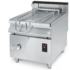 Tigaie electrica basculanta, 50 lt, bazin actionat electric