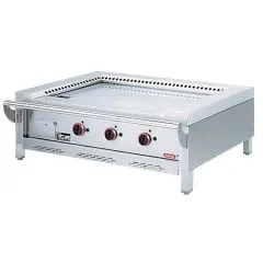 Plita Teppanyaki pe gaz, de banc, 3 zone
