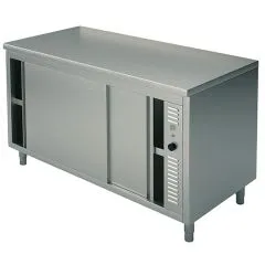 Masa calda tip dulap, fara rebord, 1200x700 mm