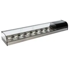 Vitrina rece tapas, 8xGN1/3