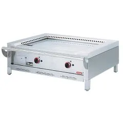 Plita Teppanyaki pe gaz, de banc, 2 zone