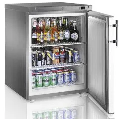 Frigider bar inox, 145 litri