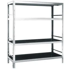 Rastel cu 4 polite, 1500x500x1800 mm