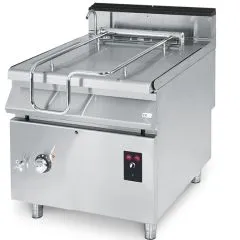 Tigaie electrica basculanta, 120 litri, bazin actionat electric