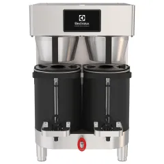 Masina preparare cafea Electrolux Professional, cu doua grupuri, cu caseta cu dispozitiv de incalzire