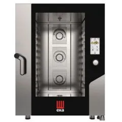 Cuptor electric combi pentru gastronomie / patiserie, capacitatea 10 tavi GN1/1, suport tavi bivalent