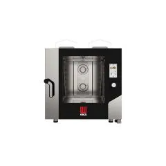 Cuptor electric combi pentru gastronomie / patiserie, capacitatea: 6 tavi GN1/1 panou touch screen, Injectie directa