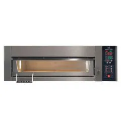 Cuptor electric brutarie-pizza cu generator aburi, 2 tavi 60x40 cm