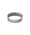 Forma ovala din inox pentru prajituri 21 x 14 x 4,5 cm - de Buyer