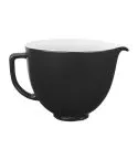 Bol ceramica 4,7 L, Matte Black - KitchenAid