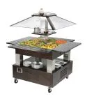 Bufet bain-marie model insula, 4xGN1/1