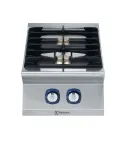 Masina de gatit  Electrolux Professional cu 2 arzatoare (5,5 kW fiecare), alimentare gaz, de banc
