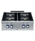 Masina de gatit Electrolux Professional cu 4 arzatoare (5,5 kW fiecare), alimentare gaz, de banc