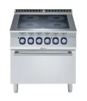 Masina de gatit cu infrarosu  Electrolux Professional, 4 zone (2,2 kW fiecare), pe cuptor electric (6 kW)