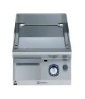 Gratar de banc cu placa neteda din crom Electrolux Professional, alimentare gaz, jumatate de modul, control prin termostat