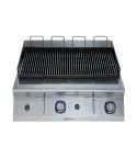 Grill de banc PowerGrill Electrolux Professional, alimentare pe gaz, modul complet - HP, inox 1,5 mm