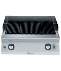 Grill cu roca vulcanica Electrolux Professional, alimentare gaz, de banc, modul complet.