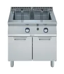 Friteuza tub Electrolux Professional autonoma alimentare gaz, 34 litri, cu o cuva si 2 cosuri