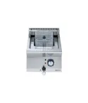 Friteuza electrica 12 litri  Electrolux Professional, cu 1 cuva si 1 cos, elementi de incalzire interni.