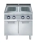 Masina electrica de fiert paste  Electrolux Professional, 24,5+24,5 litri, cu 2 cuve
