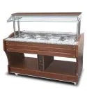 Bufet bain-marie model insula, 4xGN1/1, h150mm