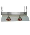 Lampi cu infrarosu, montare pe acoperis, 2xGN1/1