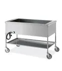 Carucior bain-marie, 3 GN 1/1, h=200 mm