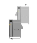 Masina de spalat vase tip tunel Electrolux Professional, 100 de cosuri per ora