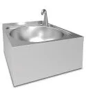 Lavoar de perete pentru spalarea mainilor, robinet controlat electronic