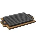 Grill fonta 22 x 30 cm cu suport - LAVA